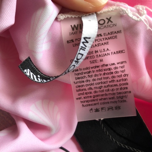 Wildfox rainbow shell baby side tie bikini bottoms - Picture 4 of 8